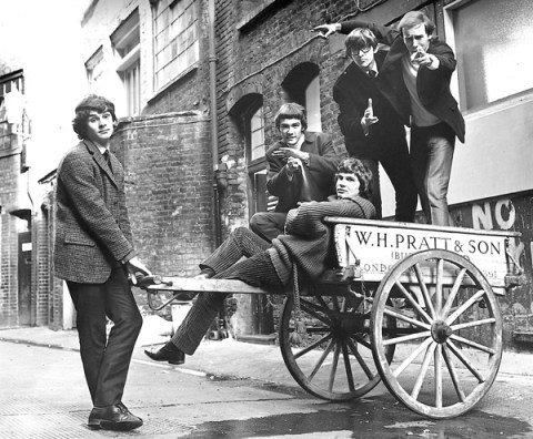 Original Zombies: Colin Blunstone (vocals), Paul Atkinson (guitar), Rod Argent (keyboards/vocals), Chris White (bass/vocals), and Hugh Grundy (drums).