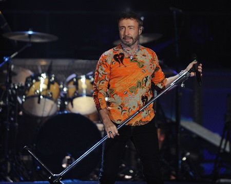 Paul Rodgers onstage in Moscow.