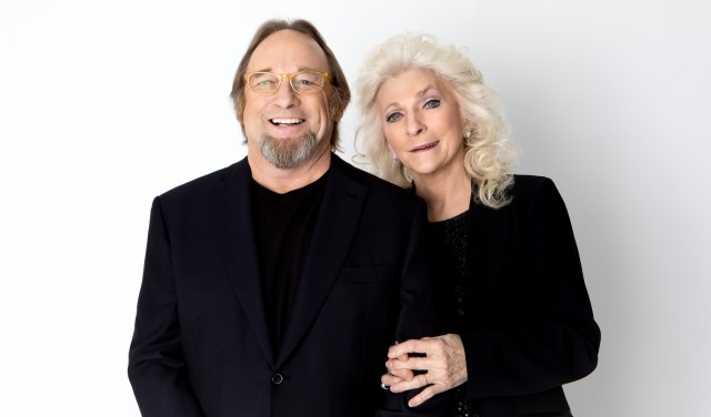 Stephen Stills and Judy Collins portrait by Anna Webber 12/05/2016 Los Angeles CA
